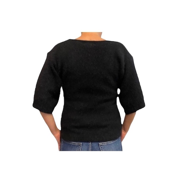 Vintage Charles Julian Lambswool & Angora Woman’s Sweater Size M - Picture 6 of 7